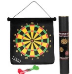 Magnetic dart board