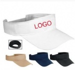 Heavyweight brushed cotton visor