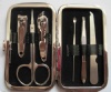 Manicure set in a soft case