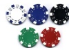 Poker chip with simple style