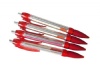 Plunger action pen