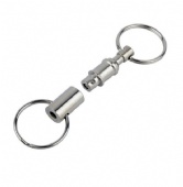 Quick Release Detachable Pull Apart Key Rings Keychains
