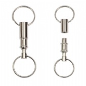 Quick Release Detachable Pull Apart Key Rings Keychains